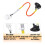 Pong Trainer with Suction Base Table Tennis Training Device Rebound  Machine with Elastic Rod for Beginners 4