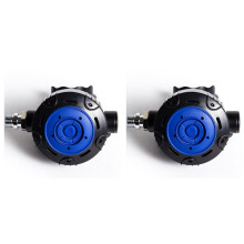 2X Erogatore di Respirazione Sommergibile Regolatore di Testa A Due Stadi Regolatori di Valvole di Riduzione Della Pressione Respiratore Forniture per