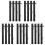 Table Leg Extenders for Folding Tables Straight/Bent Leg, Folding Table Leg Extensions, Heights Adjustable Risers 20PCS 1