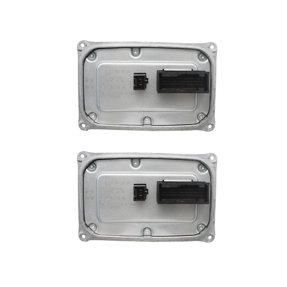 2X A2129005424 Car Led Headlight Ballast Control Unit Drl Module For E-Class W212 S212 2014-2018 A2129024008 4712370215156