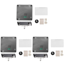 3X Wood Door Lock Keyless Invisible Electronic Lock IC Card TTlock App Unlock Cabinet Locker Furniture Drawer Lock