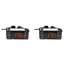 2X EK-3030 Digitaler Temperaturregler 220 V Thermostatsensor KüHlung Abtauthermostat für KüHllager-Gefrierschrank