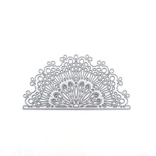 Floral Cover Greeting Card Cutting Die Scrapbooking Paper Embossing Album Decor