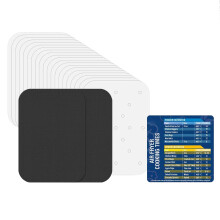 100 StüCk Pergament Papier für  Foodi Dual Luft Fritteuse, Vorgeschnittene Lebensmittelechte Matte zum Backen mit Antihaft Einlagen und Spick