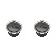 2X Car Dashboard Air Outlet Nozzle DK49-64930-B91 8A6HAQ18B09 for Fiesta 2006-2016 Air Vent Grille Diffuser 1781738