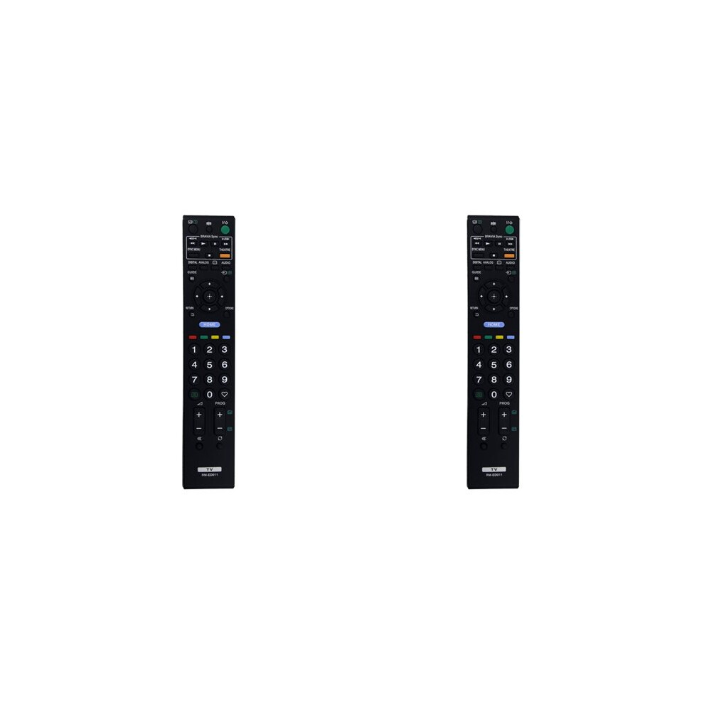 2X Rm-Ed011 Remote Control Replacement For Tv Lcd Led Hd Rm-Ed009 Ed012 Ed011 Ed013 Ed014 4714003212020