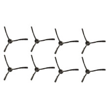 8 x Spazzola Laterale Nel Plastica per Aspirapolvere Md16192 Md18500 Md18501 Md18600 di Medion