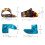 Guitar  Kit Include Thumb Finger Picks,Fingertip Protectors for Guitar Ukulele & Other String Instruments 2