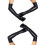 2X Long Gloves in Leather Optics One Size Black - Black 1