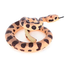 Simulation Snake Short-Tailed Snake Viper Rattlesnake Boa Constrictor Reptile Model Creepy Prank Scary Snake Toy A