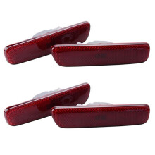 4X für  RX300 1999-2003 IS300 2001-05 Heck StoßStange Reflektor Rot LED Seiten Signal Markierungs Leuchte 8175048010 8176048010