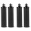 4x Black Replacement Water Filter,Replacement Compatible with Gravity Countertop Purification Elements 1
