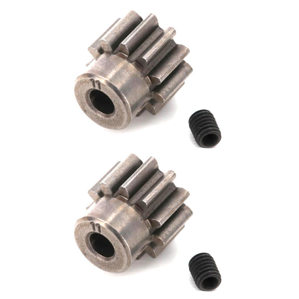 2X Metal Motor Gear Pinion Gear 32P 11T 3.175Mm 6747 For Rustler 4X4 Trx4 6X6 Trx6 Rc Car Parts 4711776824702