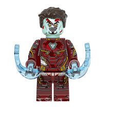 Iron Captain America Falcon Wanda Bricks Anime Dolls Action Toy Figure Assemblare Giocattoli Blocchi Regali per Bambini B