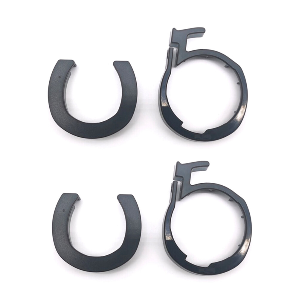 2X Scooter Front Tube Stem Folding Guard Ring For Max G30 Pack Insurance Circle Parts 6033967203539