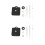 2X Mouvement Mecanisme D'horloge Quartz 3 Aiguilles Blanc 1