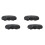 4PCS Windscreen Washer Jet Water Spray Nozzle for  B6    Caddy 2KD955985 1