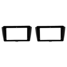2X 2 Din Autoradio Fascia voor JAC J5 2009-2014 DVD Stereo Frame Plaat Adapter Montage Dash Installatie Bezel Trim Kit