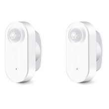 2X Graffiti Zigbee Human Presence Sensor Pir Human Motion Sensor Battery Powered Sensor