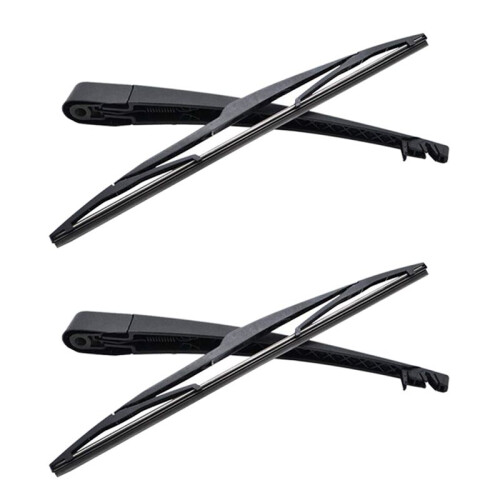 2X Rear Window Wiper Blade & Windshield Wipers Arm for  3 BK Hatchback 2003-2009