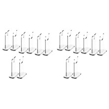 8Sets Knife Display Stand,Acrylic Knife Holder Collector,Single Knife Holder for Home Decor (Clear Bottom)