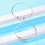 10 Pcs Expandable Bulk Wire Blank Adjustable Bangle Bracelet for DIY Jewelry Making 2.16 Inch 6