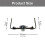Precisions Drum-Beckenhalter in U-Form, ausgewogen,-Klemme 3