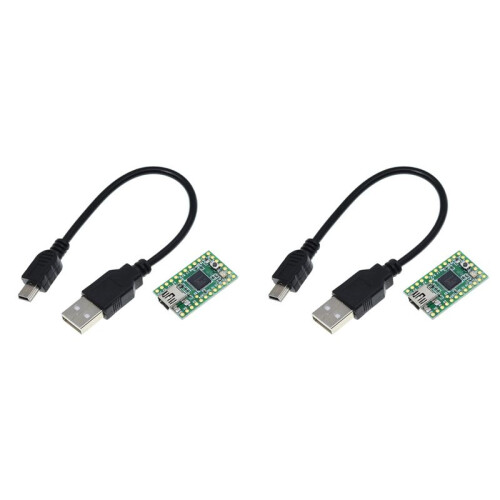 2X Teensy 2.0 USB 2.0 Keyboard Mouse Teensy for  AVR ISP Experiment Board U Disk Mega32u4 NEW