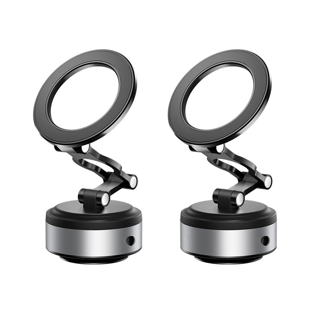 2X Phone Holder Vacuum Suction Foldable And Rotatable Magnetic Adsorption Bracket Universal Navigation Phone Holder,A 4711253298934