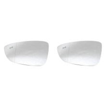 2X Verre de Rétroviseur Arrière Chauffant Gauche de Voiture pour B7 Bettle 3C8857521 3C8857522