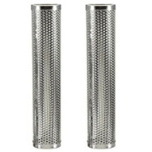 2X Bbq Stainless Steel Accessories Meshes Perforated Mesh Smoker Tube Barbecue Grill Generator Smoker Filter Tool