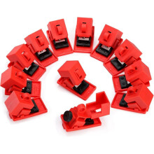 12-Pack Kretsbrytarspärr 120-277V Klämma för 16 mm Handtag