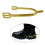 Éperons d'équitation en forme de U, 1 paire, Premium,-argent 7