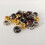 Capuchon de goupille de queue de micro de guitare,-Doré 2