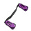 Angelrollen Griff Baitcasting Trolling Rollen Rocker-Lila 7