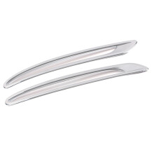 Chrome Rear Bumper Reflector Fog Light Foglight Lamp Cover Frame Garnish Car Styling for C-Class W206 2022
