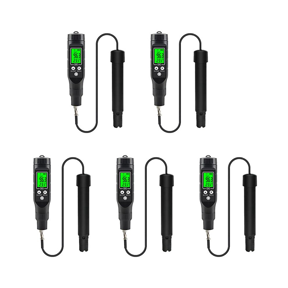 5X Dissolved Oxygen Meter,Portable 0.0-30Mg/L Dissolved Oxygen Meter Range,Dissolved Oxygen Test Kit 6034064130353
