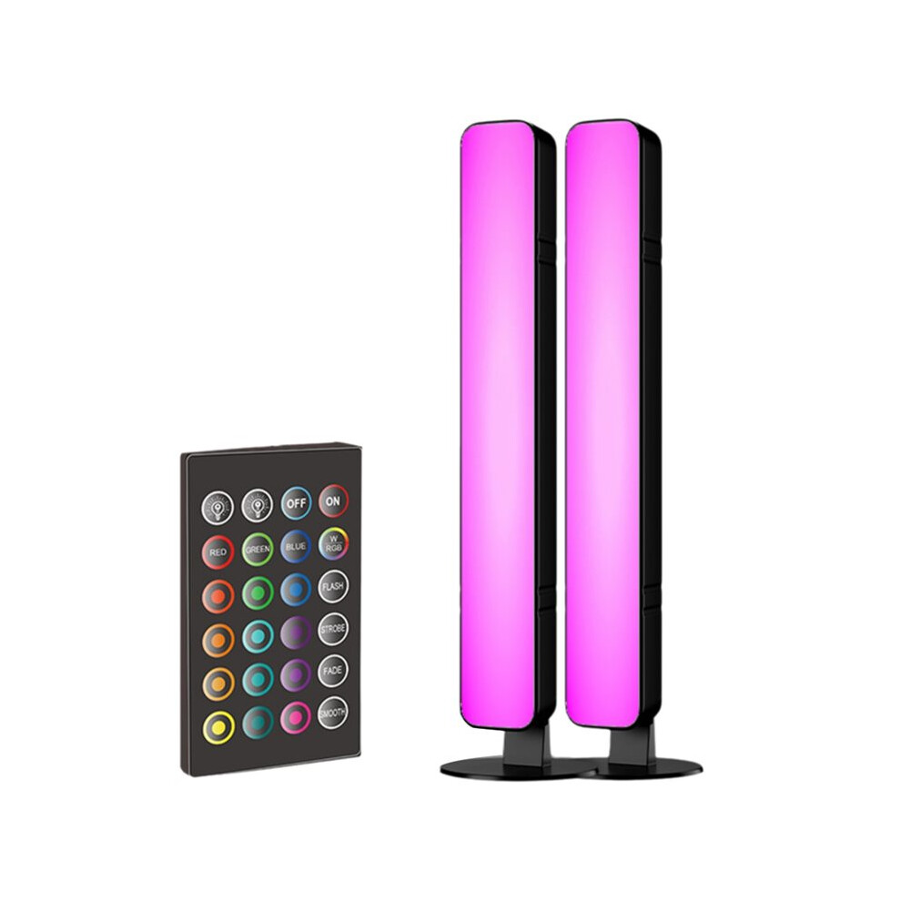 2Pcs Rgb Pickup Music Rhythm Bar Rechargeable Desktop For Game Room Decor, Party Atmosphere Light 6031945970022
