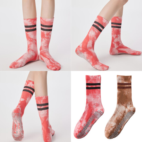 2 paires de chaussettes d'entraînement Tie Dye-SS2 2