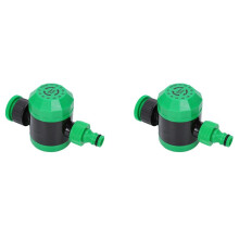 2X Mechanical Sprinkler Timer with Swivel,Garden Hose Watering Timer,Watering Waterproof HoseTimer