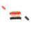 20X Terminal Spade Fork Adapter Connector Plug Crimp Barrier Spades Speaker Wire Terminal Plug-4GA 2