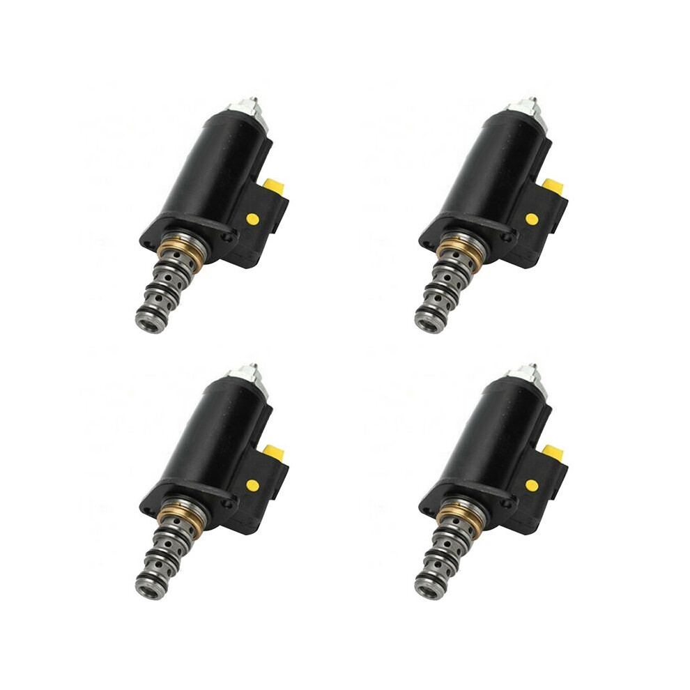 4X 24V Solenoid Valve 1119916 111-9916 Sky5p-12-D For Cat Excavator 320 200B 320D 320C Hydraulic Pump Solenoid Valve 4711352714922