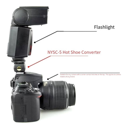 1 Stück Blitzadapter, Geeignet für  AF/Minolta Blitzadapter 2