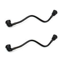 2X Rubber Coolant Water Hose Radiator Hose For- G30 G38 5 Series 17128632260
