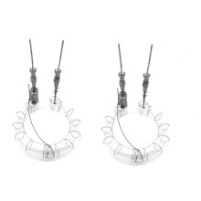 2 PCS New COPY 300W 400W Ring Flash Tube Xenon Lamp Flashtube 5500K Repair Part Photo Studio Speedlight