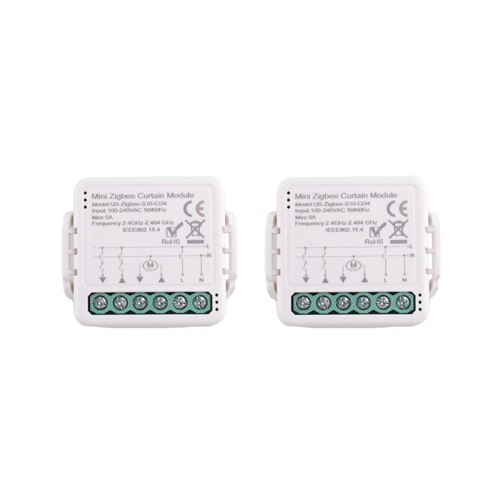 2X Tuya Zigbee Curtain Module For Roller Shutter Electric Motor Life App Remote Control 6031982892714