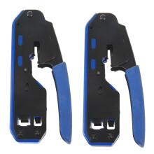 2X Rj45 Tool Network Crimper Cable Stripping Plier Stripper for Rj45 Cat6 Cat5E Cat5 Rj11 Rj12 Connector