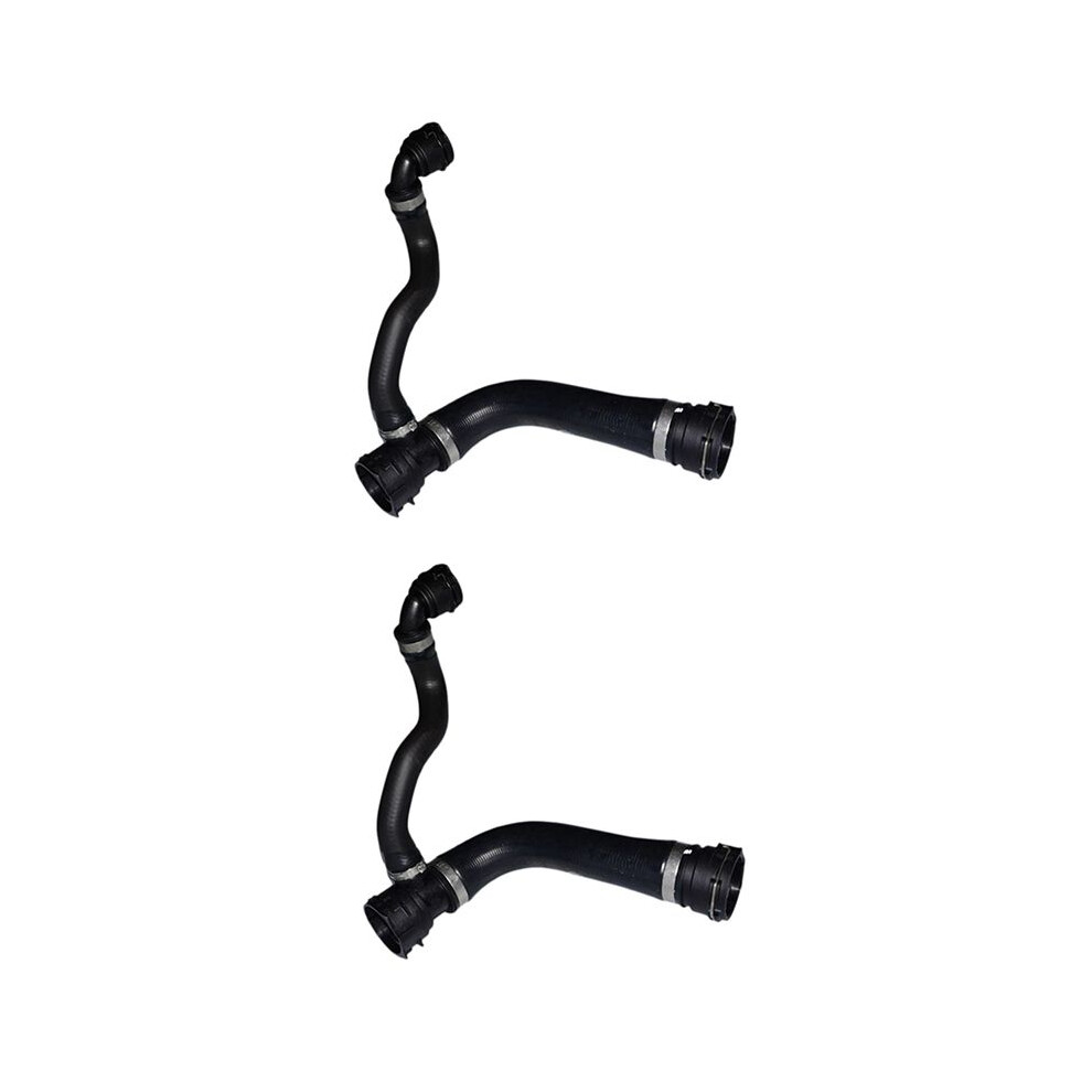 2X Car Tank Radiator Hose (Top Left) For X5 2011-2018 X6 2008-2018 Coolant Hose Radiator Hose 17127576356 6032926578817
