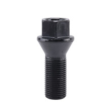 10PZ M14 x 1.25 Nero Bullone di Bloccaggio Ruota Dado Nel Acciaio 36136781151 per  X3 X5 E70 E71 F20 F25 X5 X6