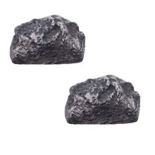 2X Hide A Key in Plain Sight in A Real Looking Rock/Stone, Holds Standard Sized Spare Keys